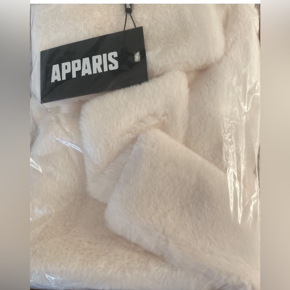 APPARIS Bambi Scarf Winter Rachel Zoe ivory - Picture 4 of 6